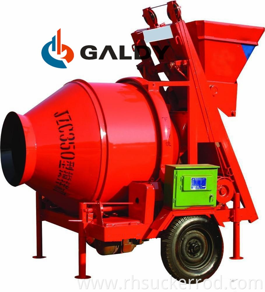 Self-loading concrete mixer JZC 350 ready mix concrete mixers